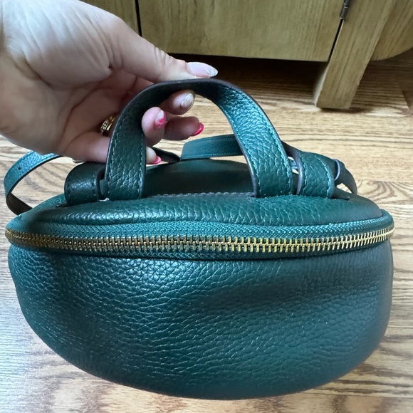 Michael Kors - Erin Medium Green Studded Backpack - Picture 13 of 15